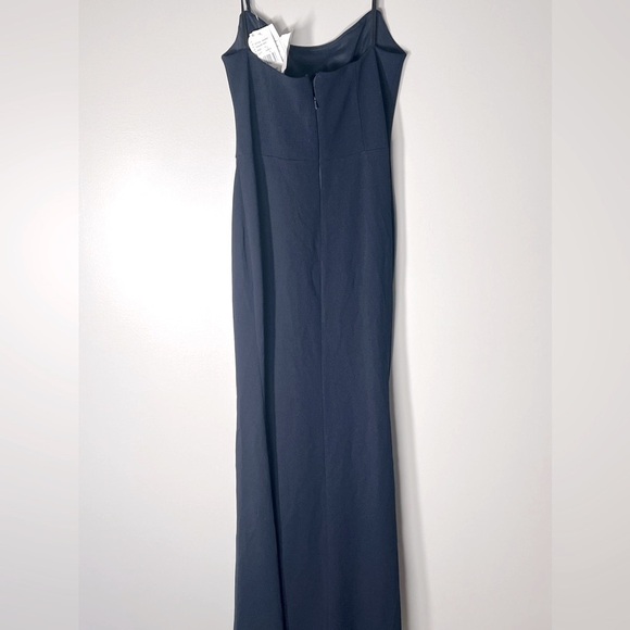 AQUA Strapless GownLength Evening Dress Sweetheart neck Mermaid silhouette, New - Picture 9 of 16